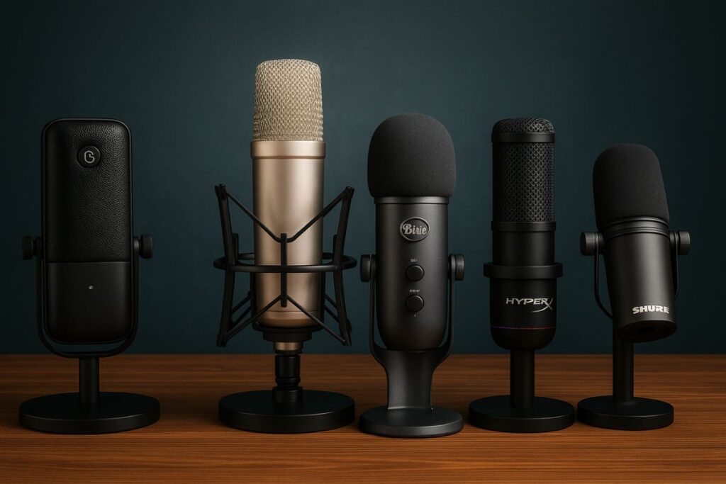 microfoni per fare podcast