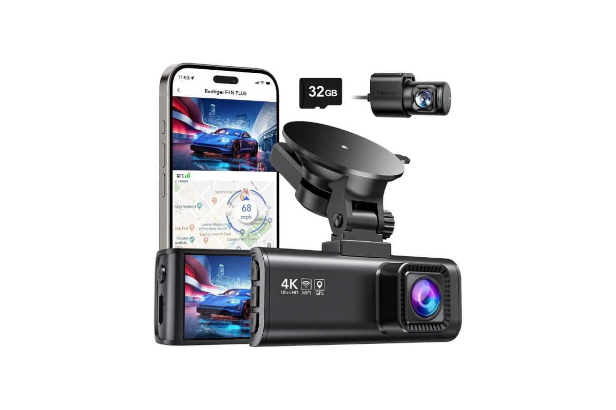 REDTIGER Dash Cam 4K/2.5K