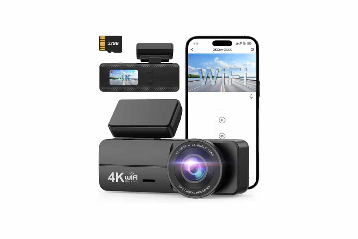 SIGRILL Dash Cam Auto 4K