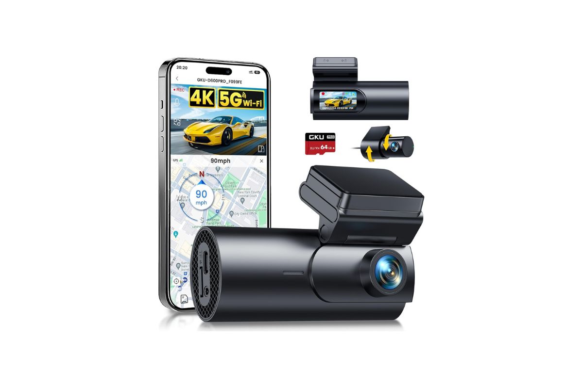 GKU 4K Dash Cam Auto
