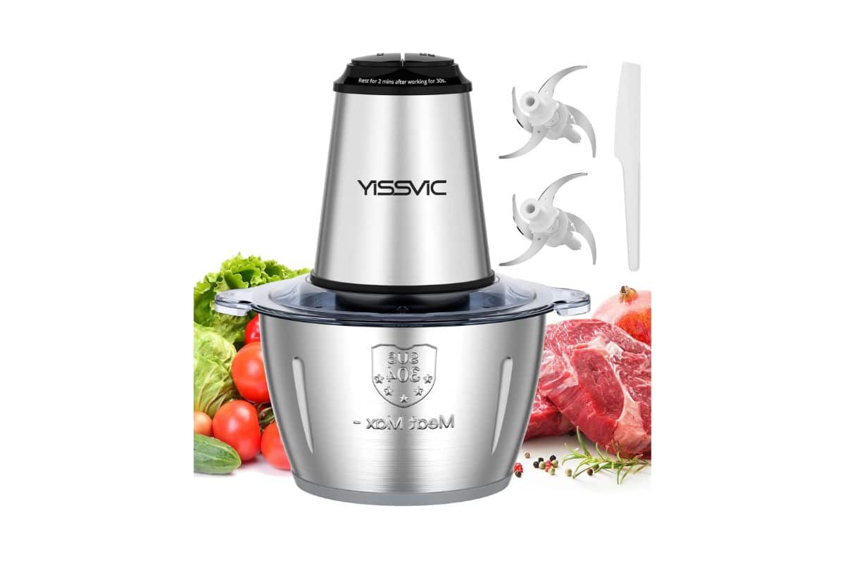 YISSVIC Tritatutto da Cucina Elettrico 2L