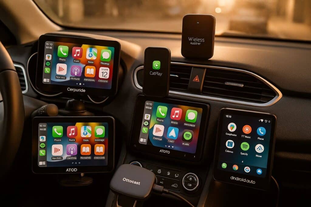 i migliori sistemi CarPlay e Android Auto