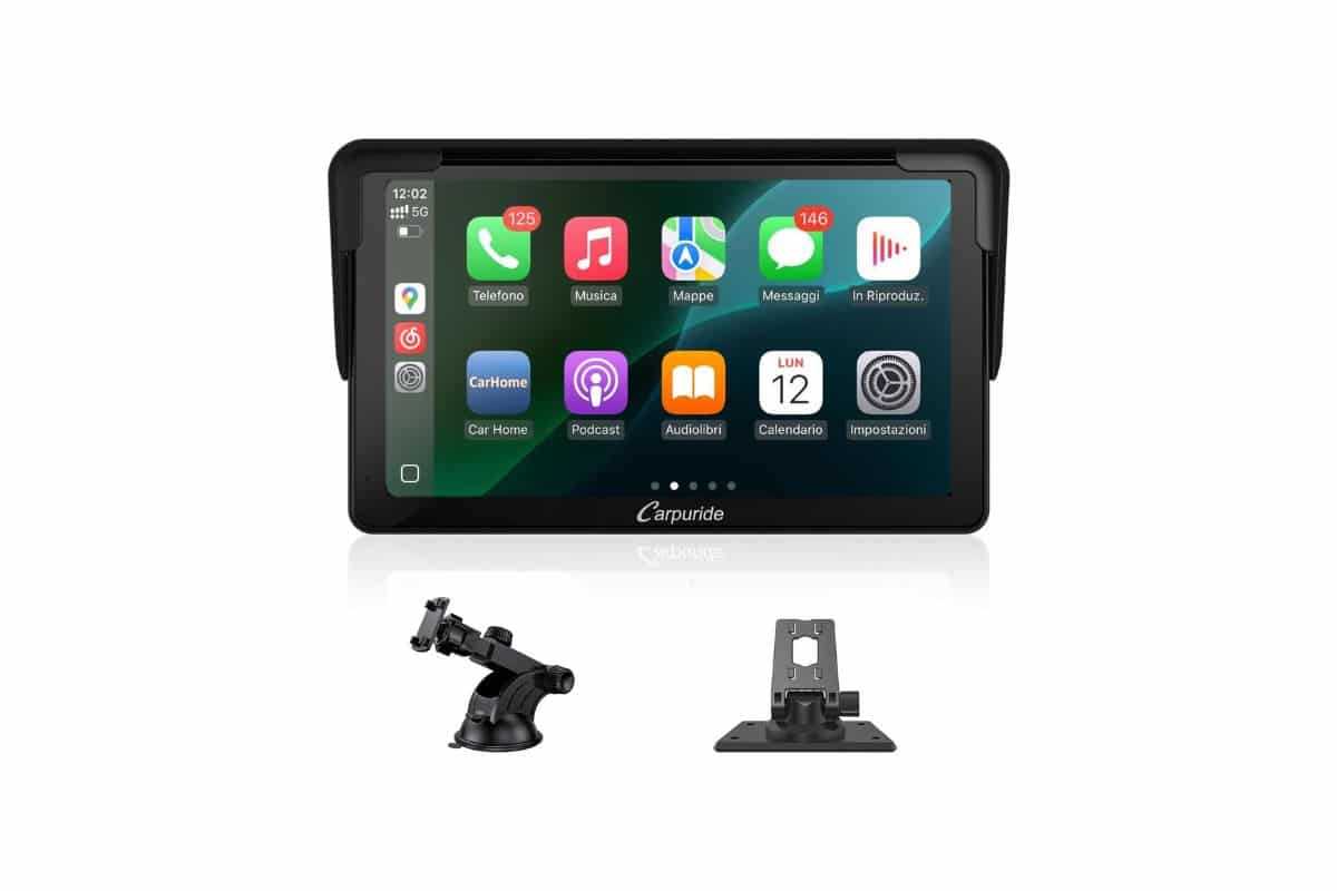 Carpuride Autoradio portatile