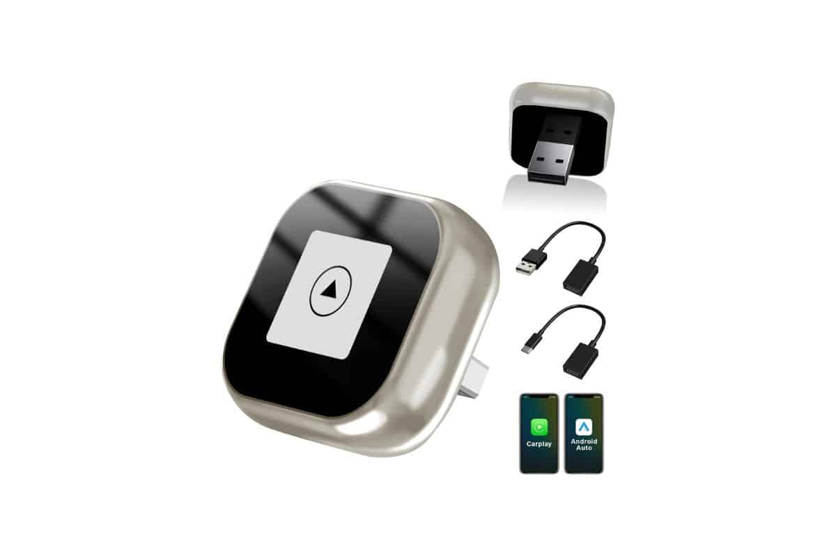 Adattatore 2 In 1 Wireless Carplay E Android Auto