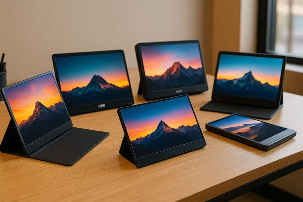 monitor portatili per la produttività