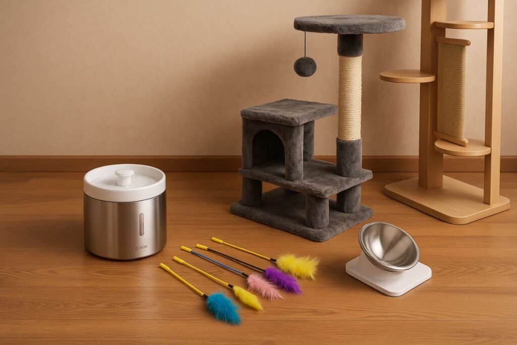 accessori per prenderti cura del tuo gatto