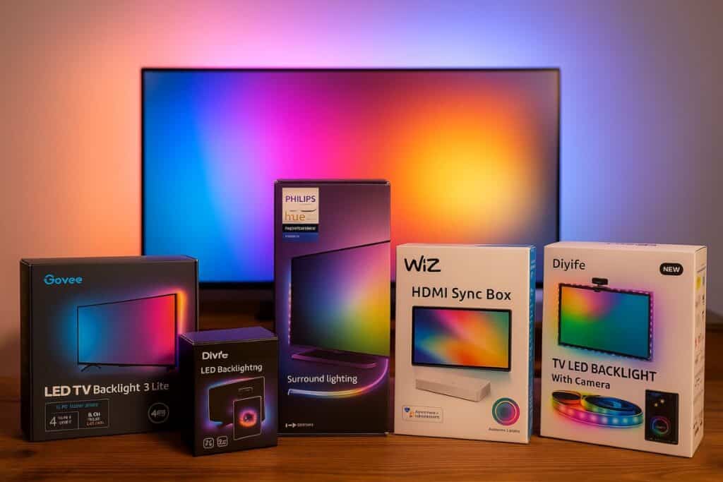 Come creare effetti di luce con la TV